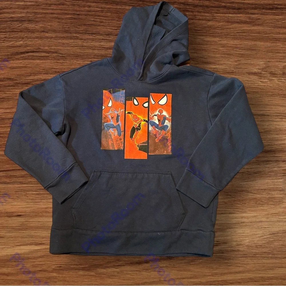 Old Navy Spiderman Hooded Pullover Sweatshirt Size XL (14-16 Boys)